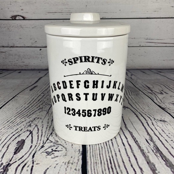 Magenta Other - OUIJA BOARD Canister Cookie Jar Spirits Treats HALLOWEEN by Magenta 8 1/2"